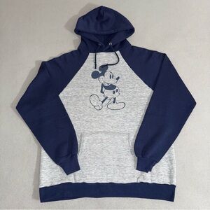 Vintage 80s Disney Fashions Mickey Mouse Hoodie Size L Cartoon USA Made